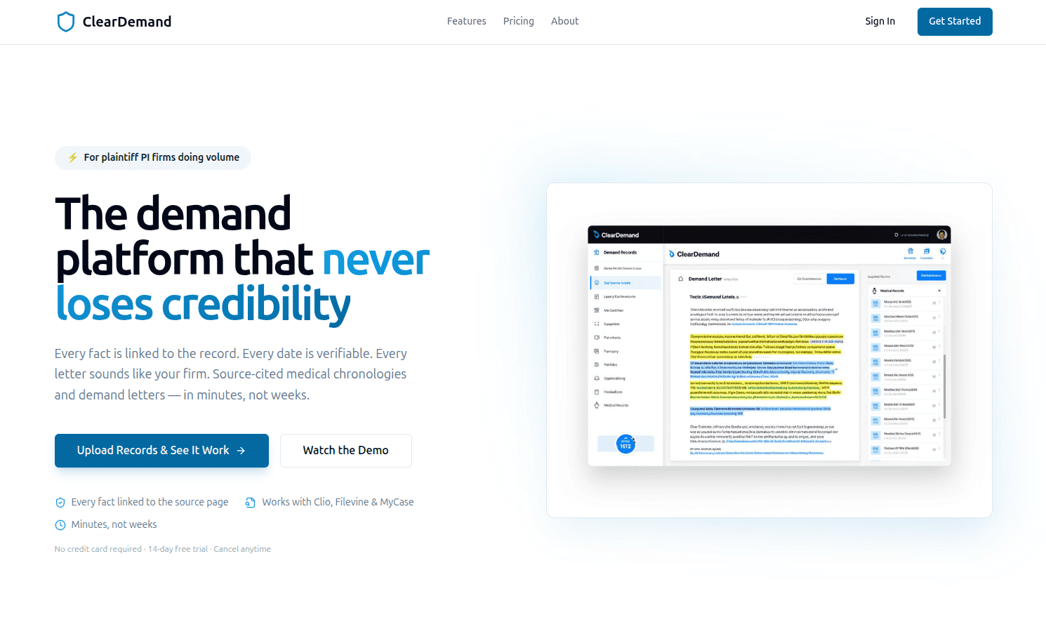 ClearDemand - Screenshot 1