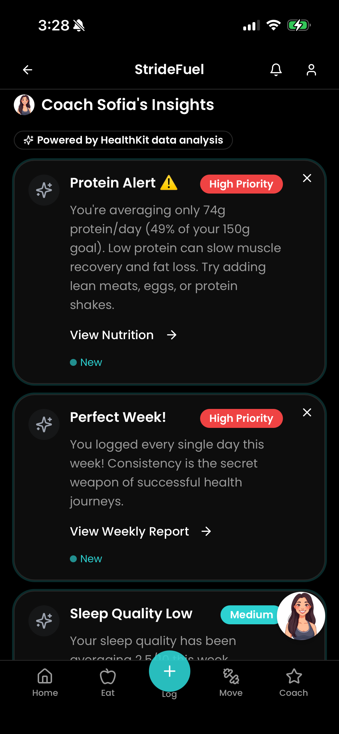 StrideFuel - Screenshot 3