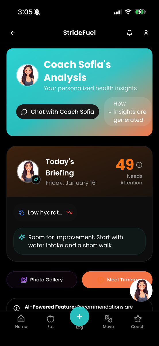 StrideFuel - Screenshot 4