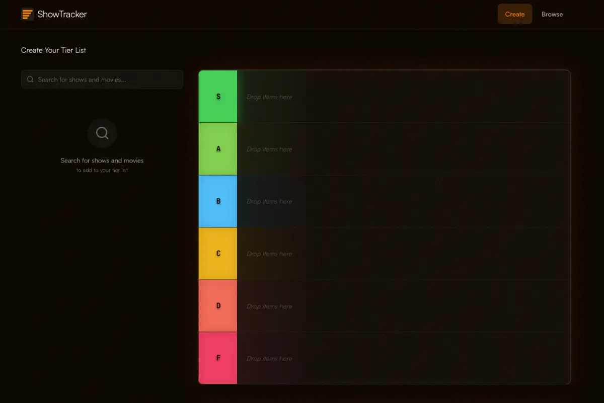 Show Tracker - Screenshot 2
