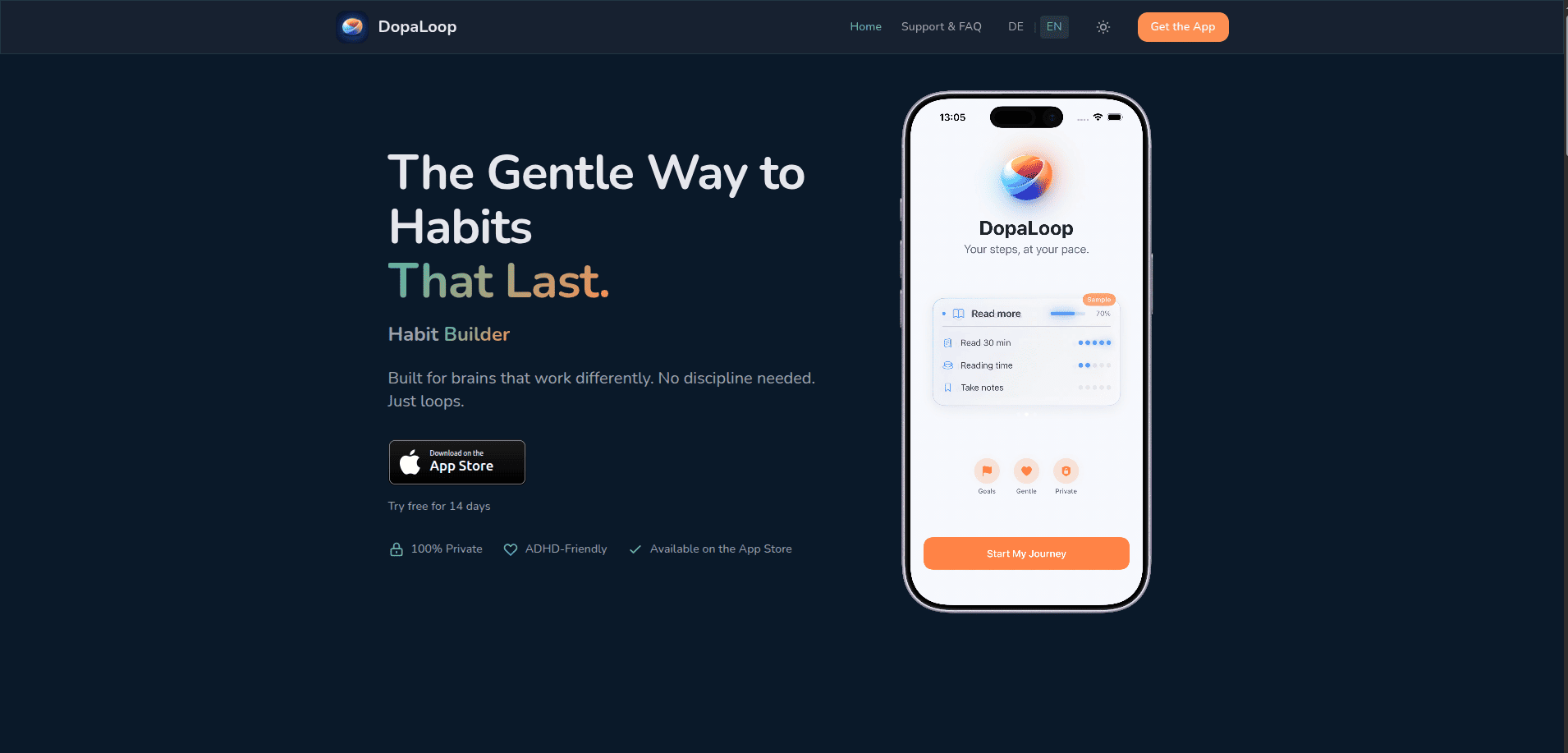 DopaloopApp - Screenshot 1