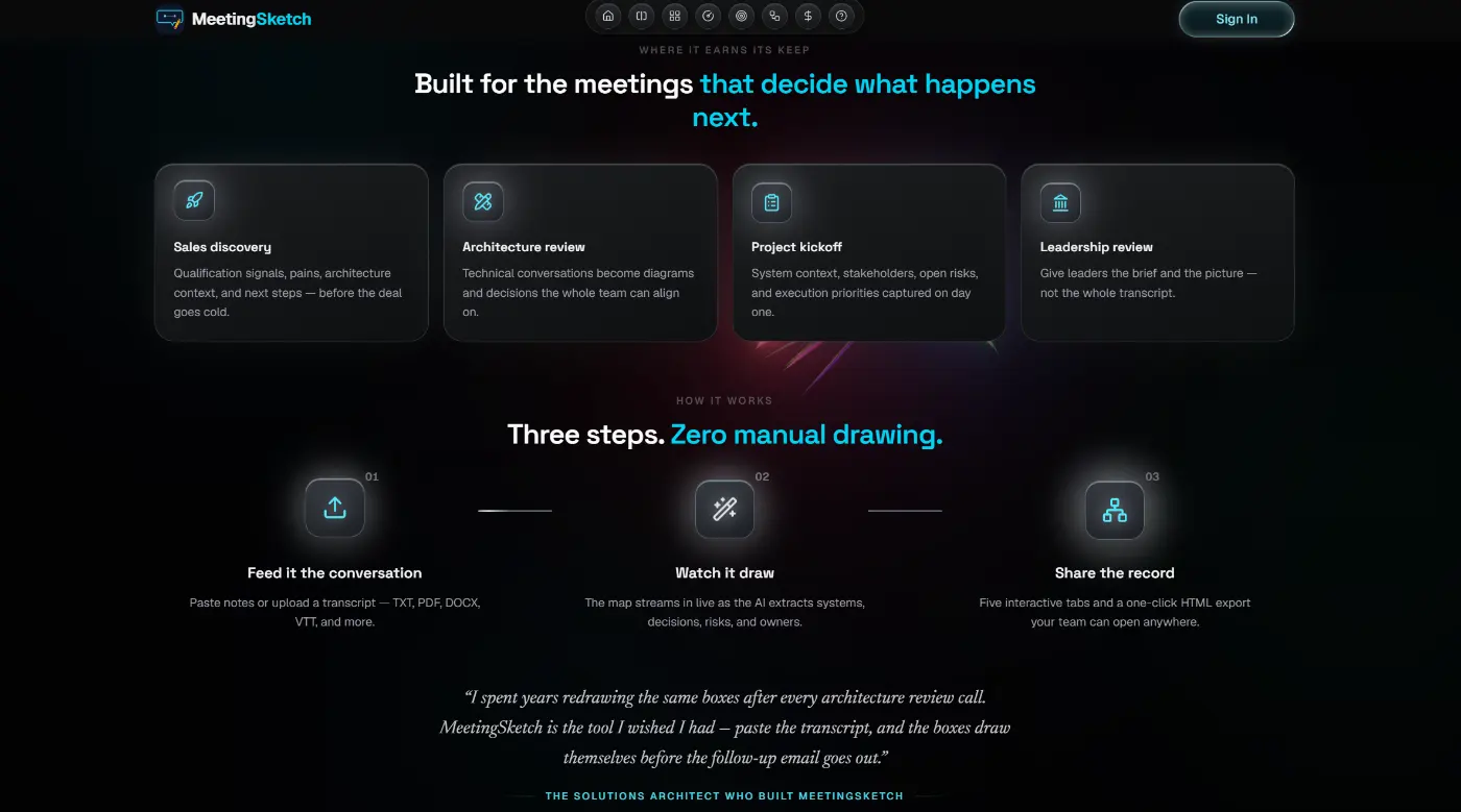 MeetingSketch - Screenshot 5