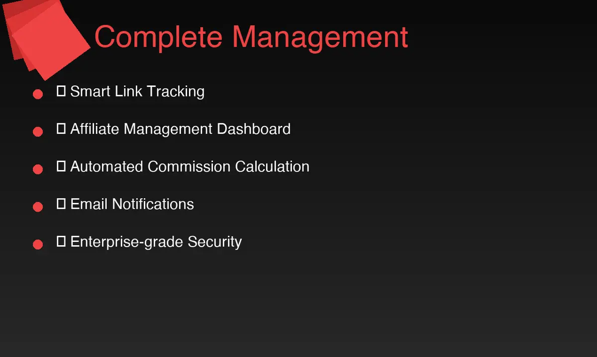 Affiliate Manager - Screenshot 4