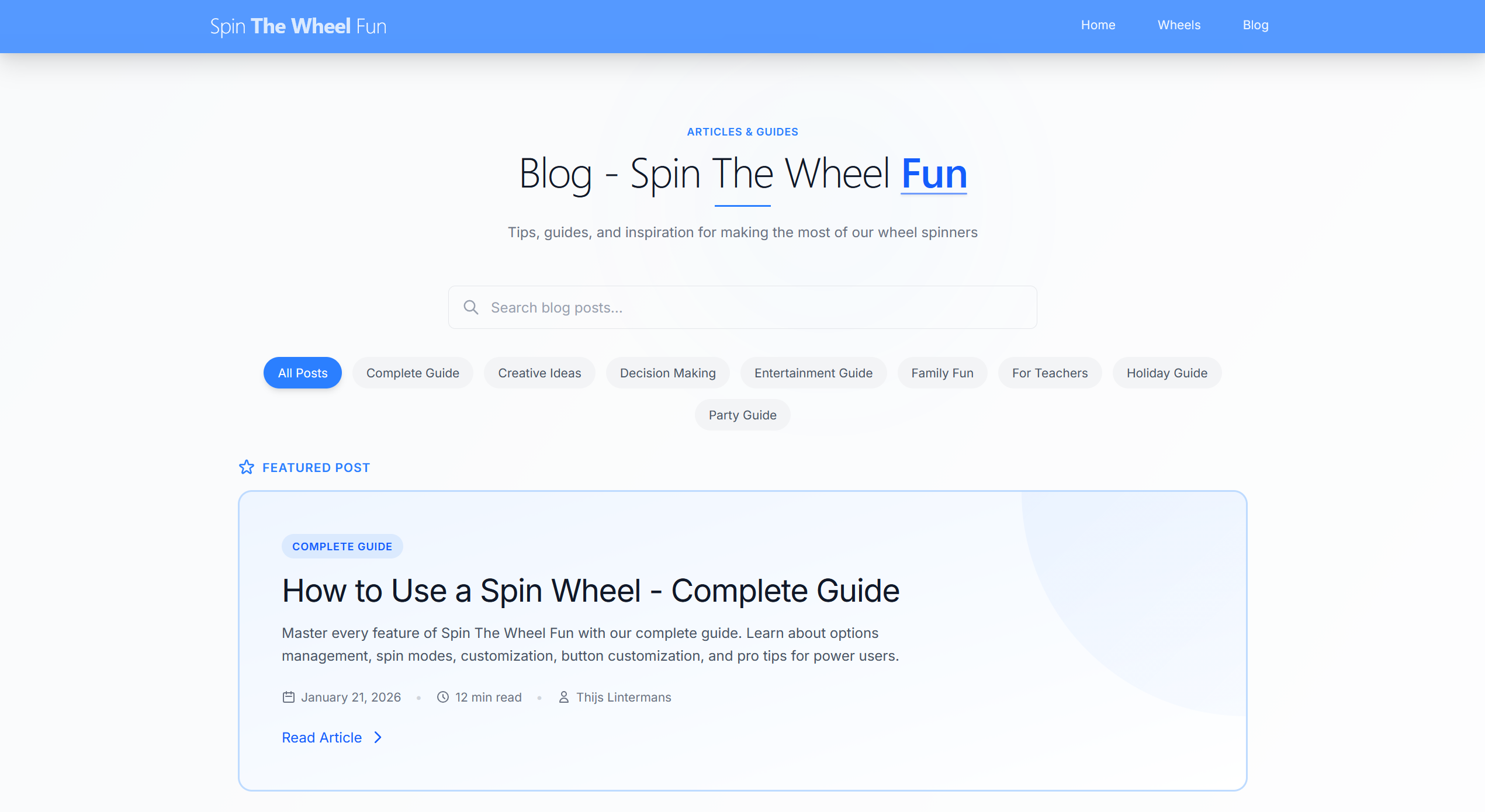 Spin The Wheel Fun - Screenshot 2