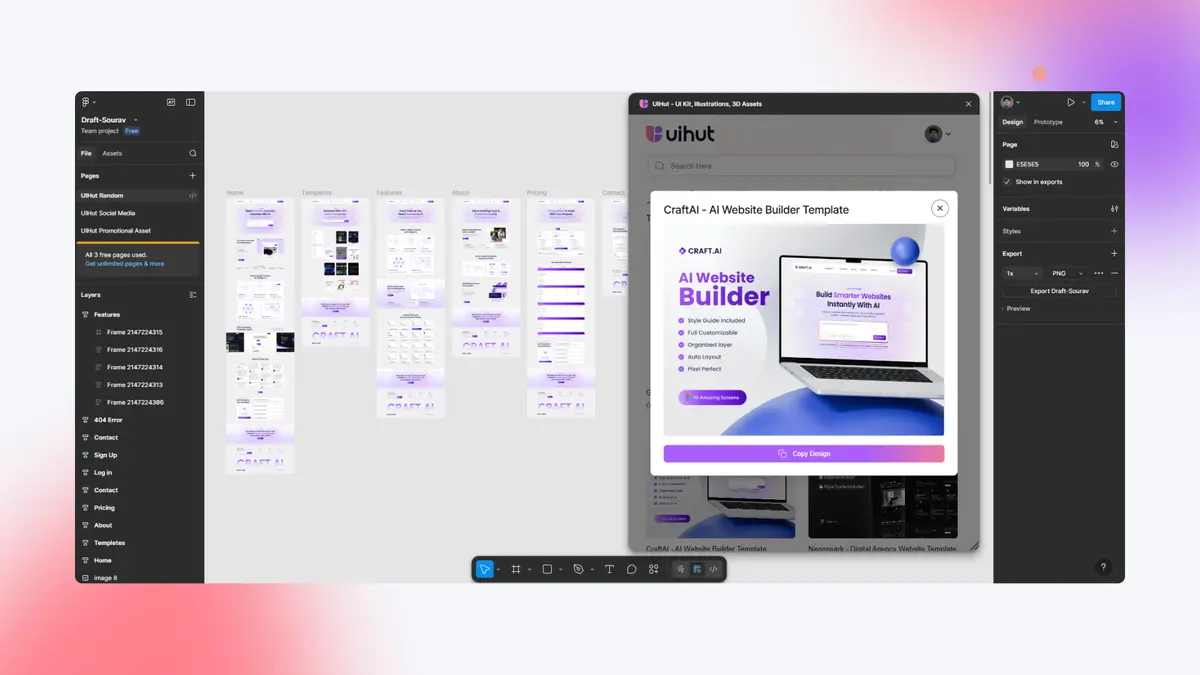 UIHut Figma Plugin - Screenshot 4