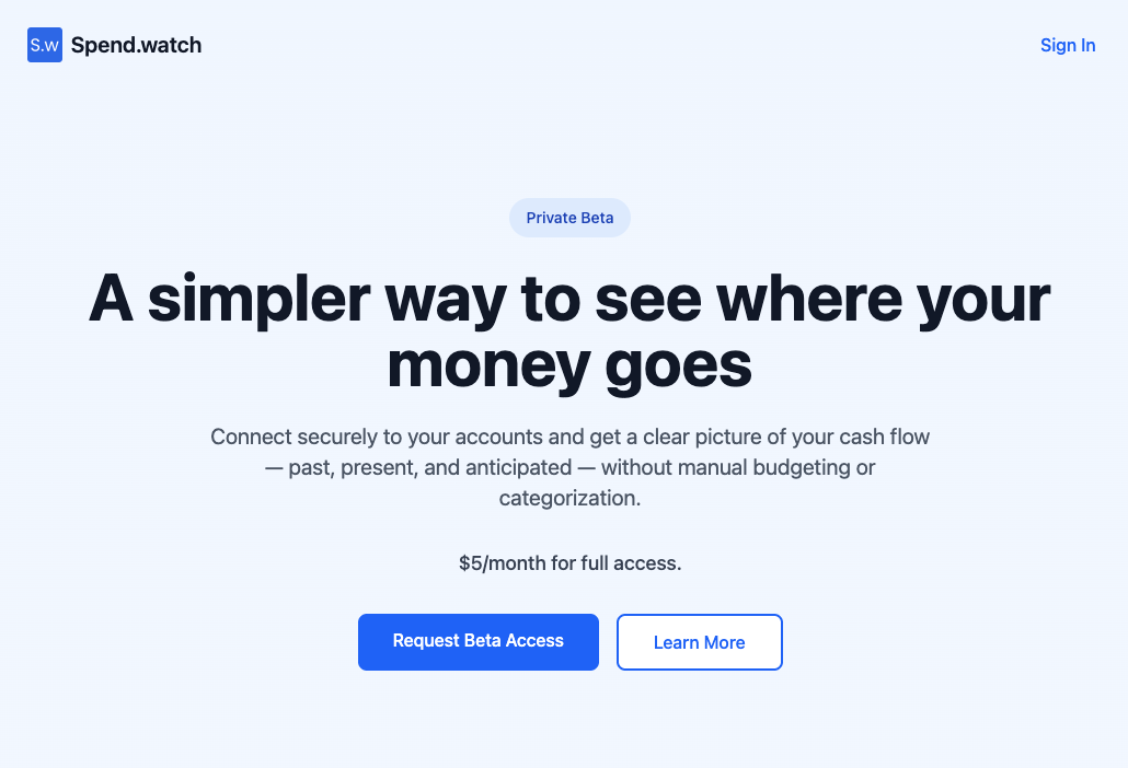 Spend.watch - Screenshot 3