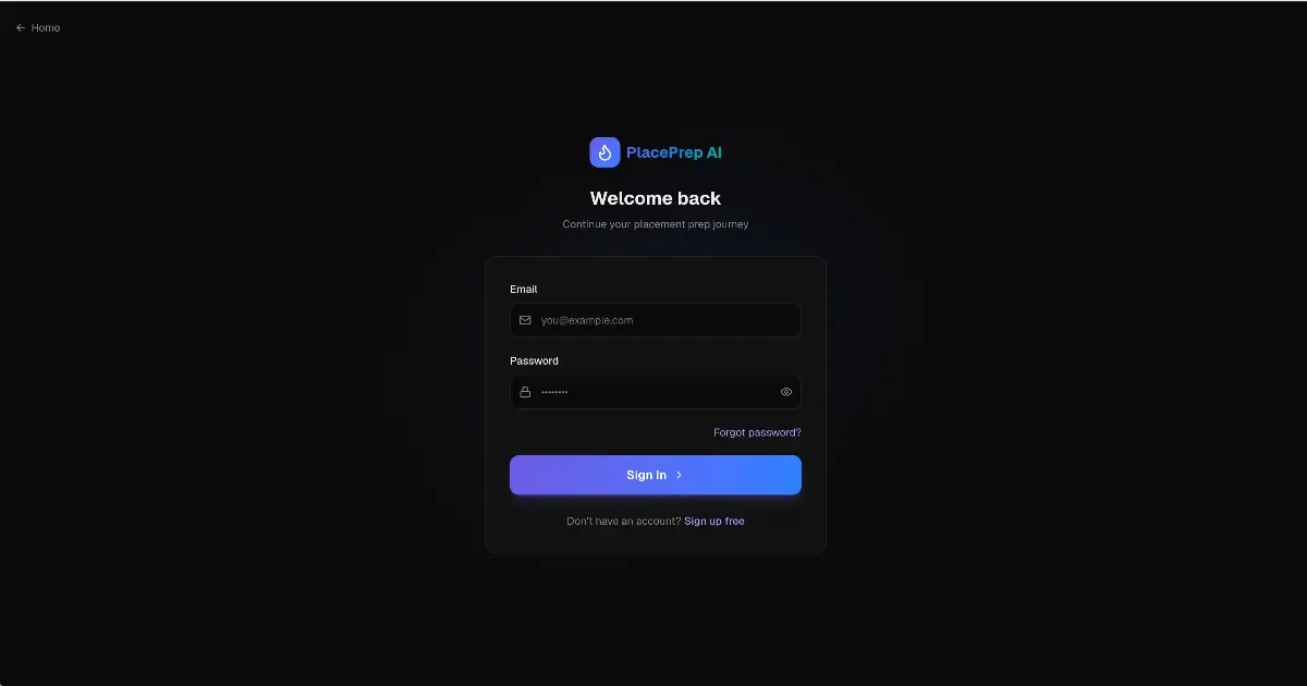 PlacePrep AI - Screenshot 3
