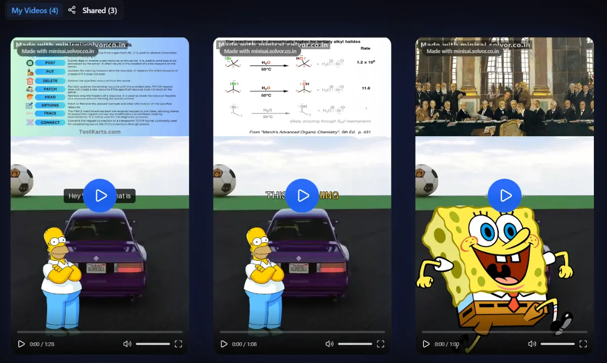 Minis AI - Screenshot 1