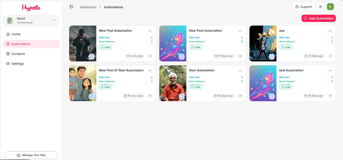 Hypello - Screenshot 2