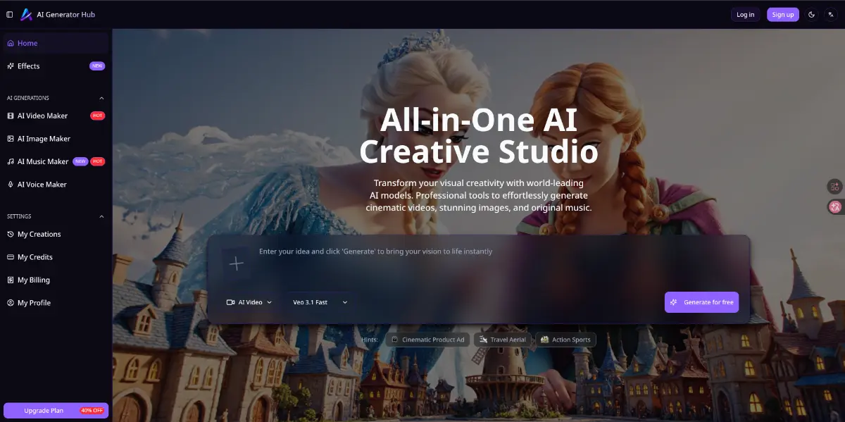 AI Generator Hub - Screenshot 2