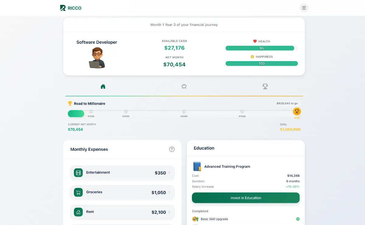 Ricco  - Screenshot 1