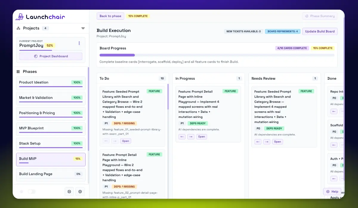 LaunchChair - Screenshot 3