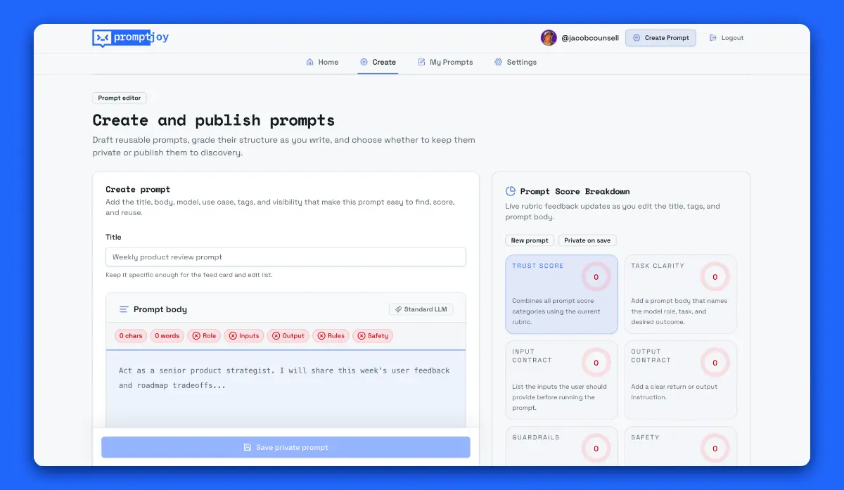 PromptJoy - Screenshot 3