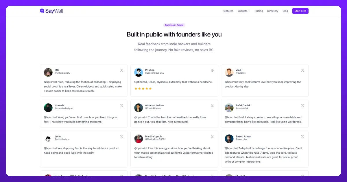 SayWall - Screenshot 1