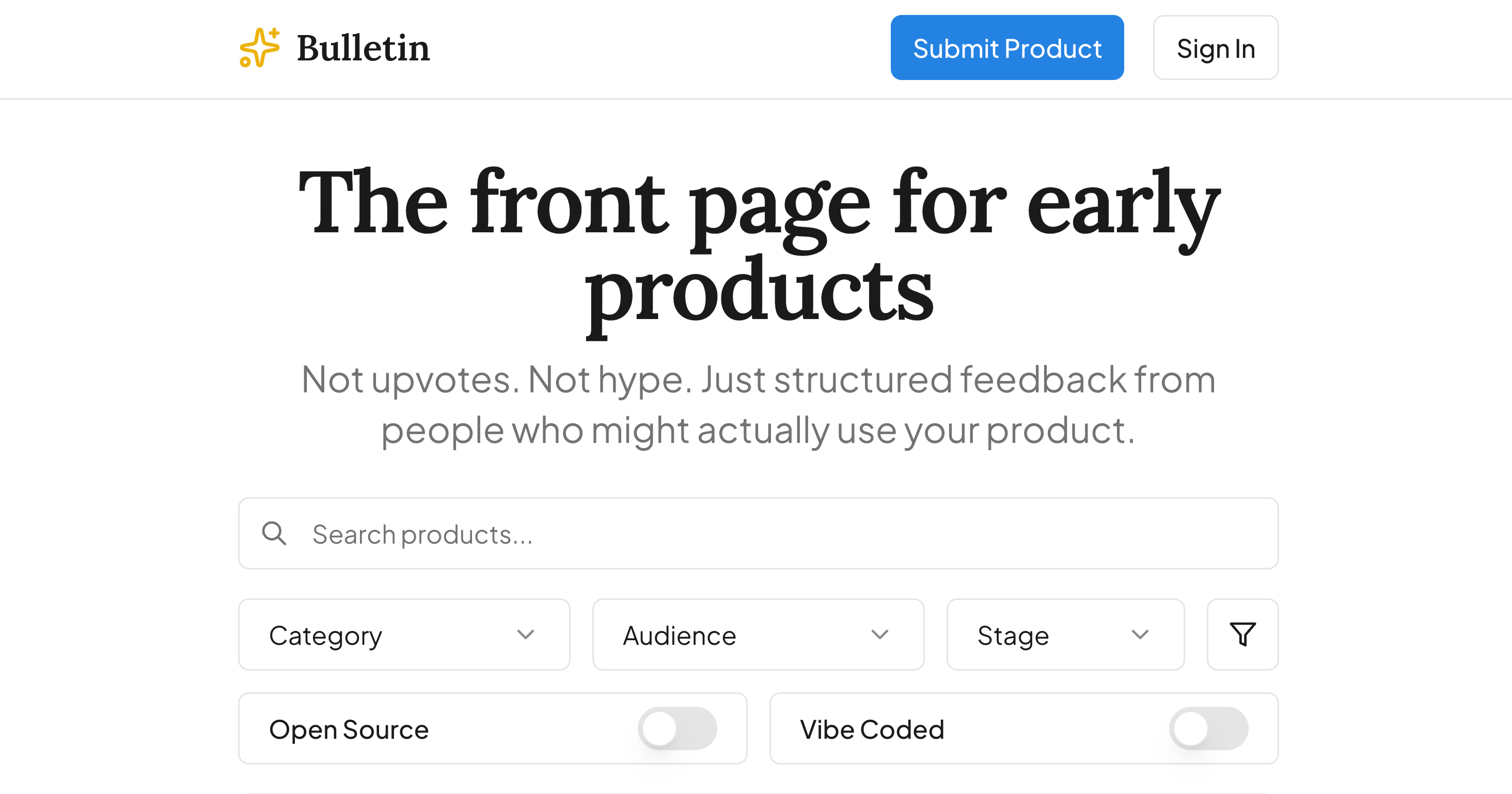 Bulletin - Screenshot 1