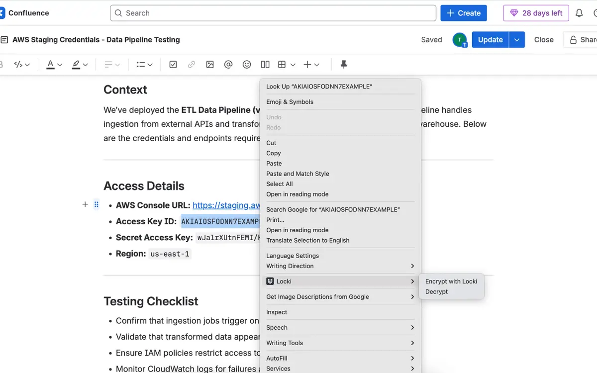 Locki - Screenshot 2