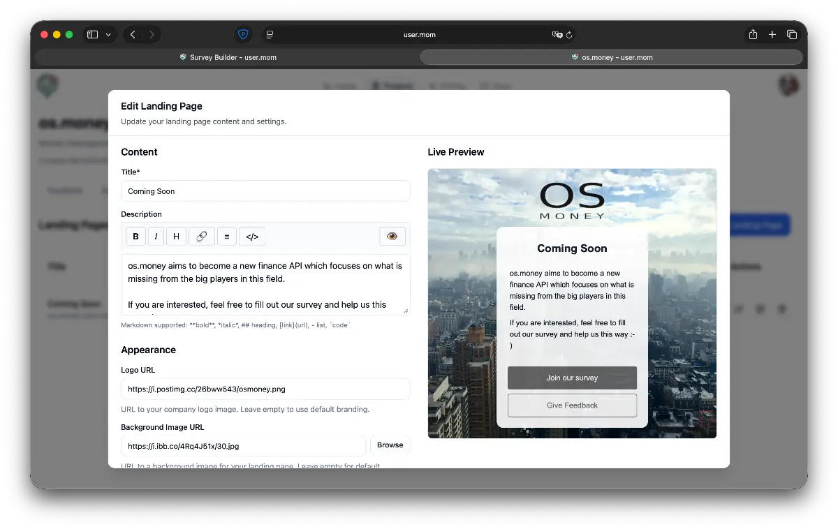 user.mom - Screenshot 2