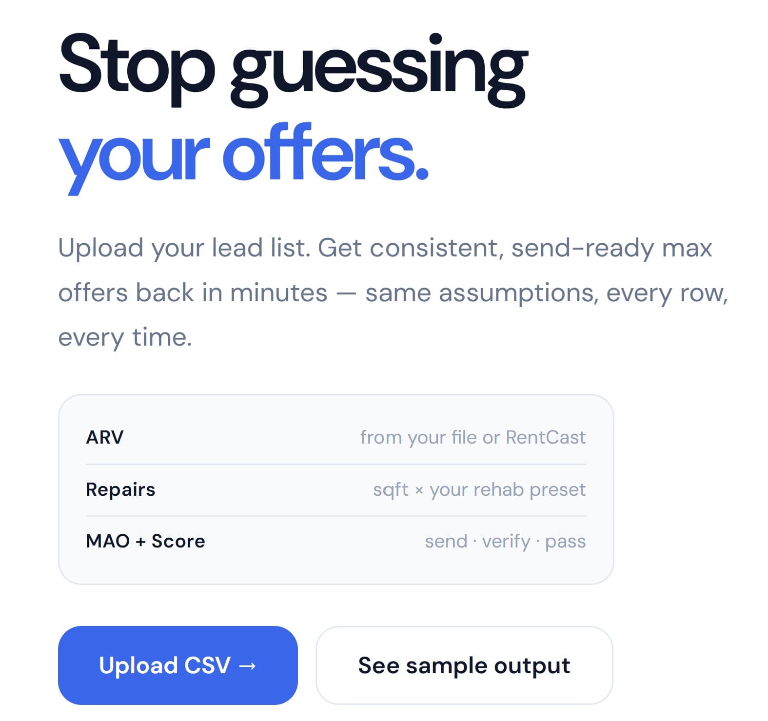 BatchOffers - Screenshot 1