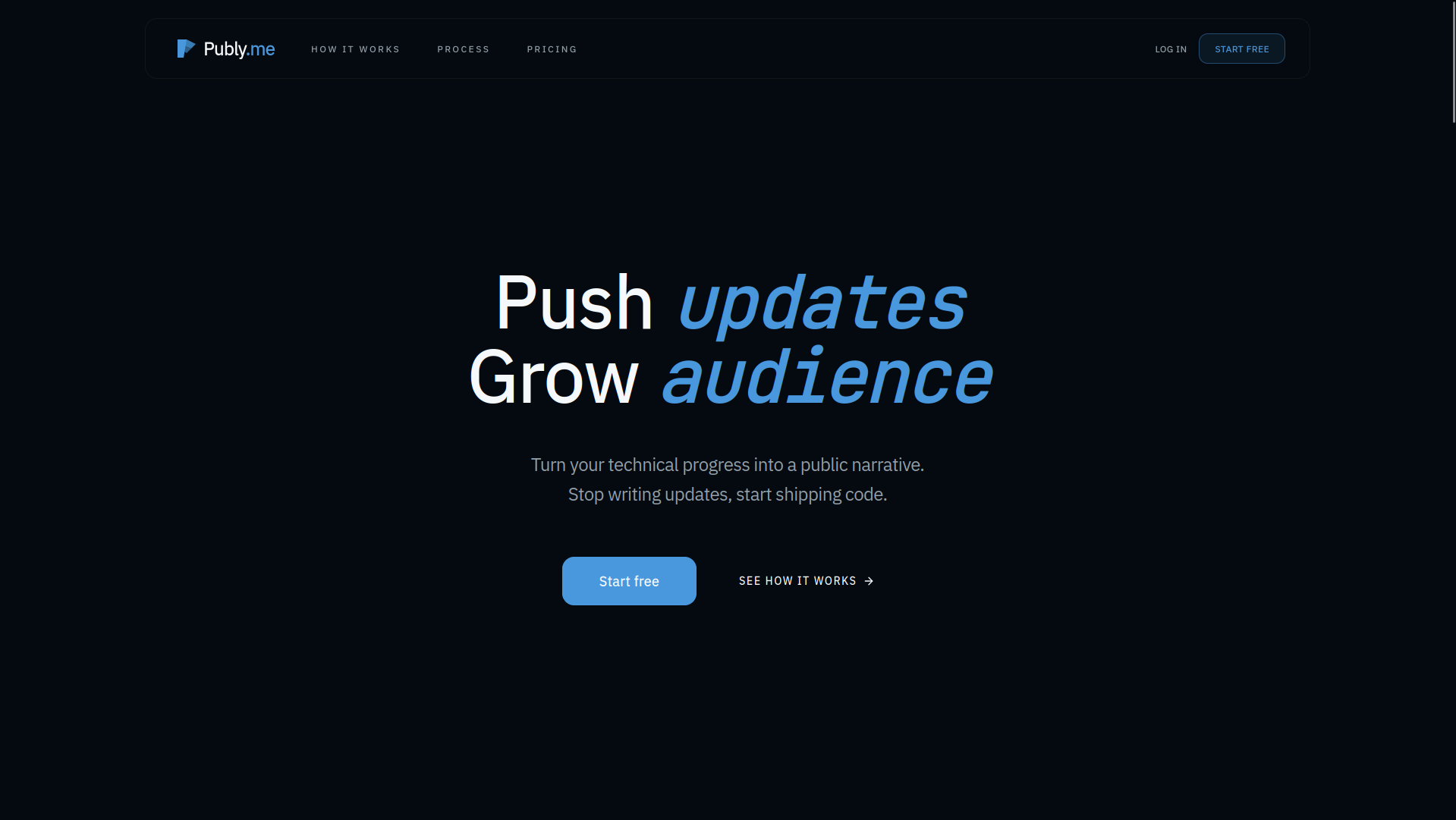 Publy.me - Screenshot 1