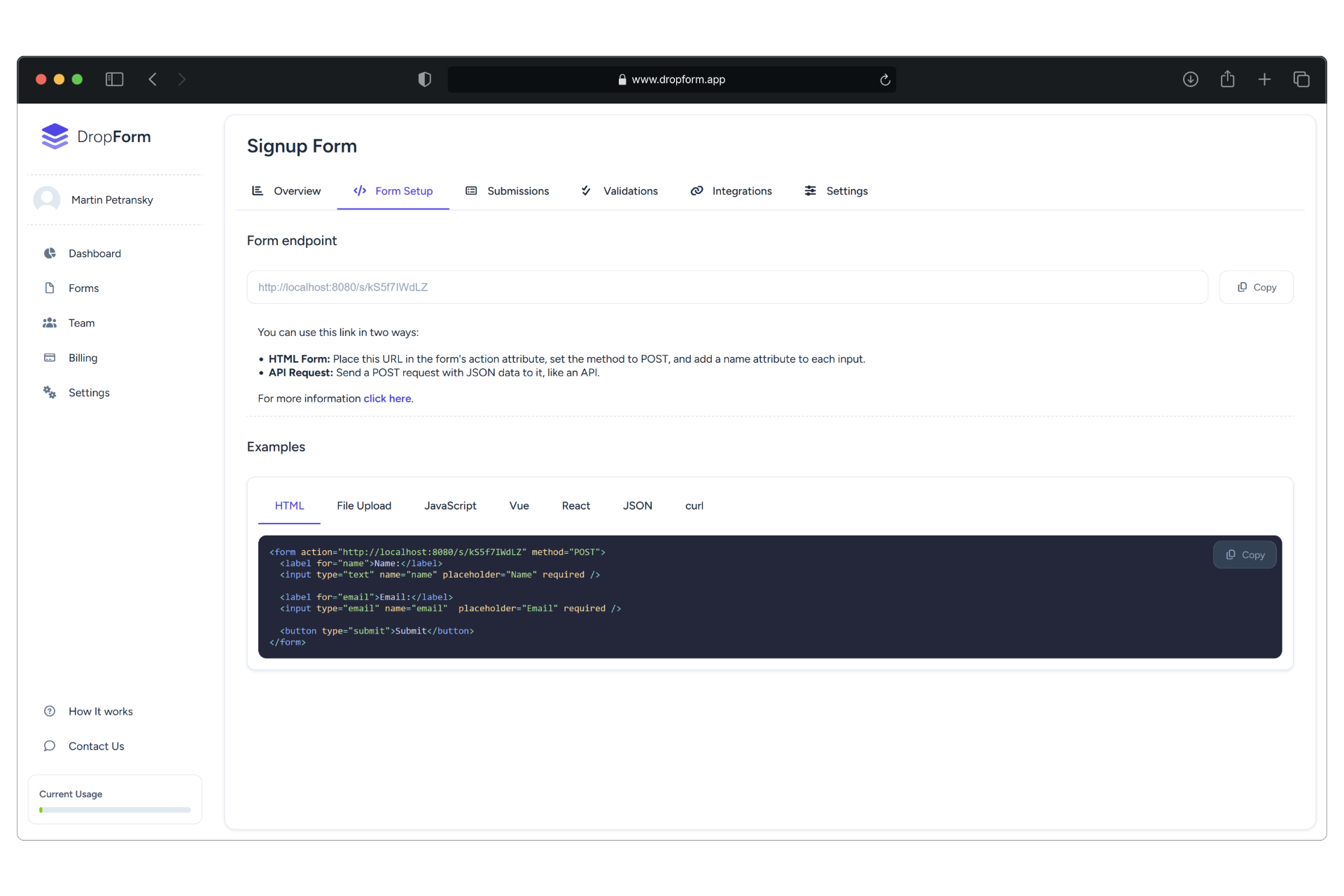 DropForm - Screenshot 3