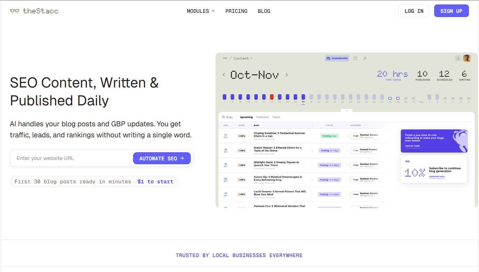 theStacc - Screenshot 1