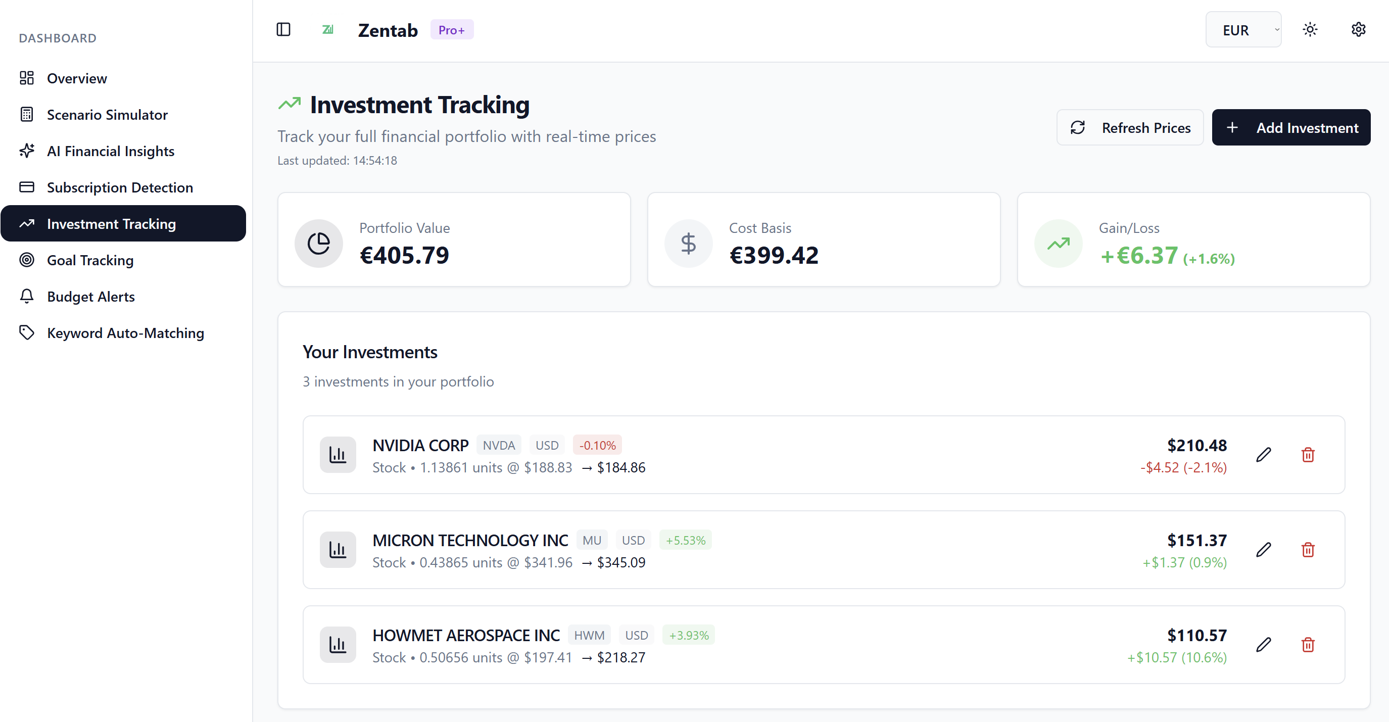 ZenTab - Screenshot 2