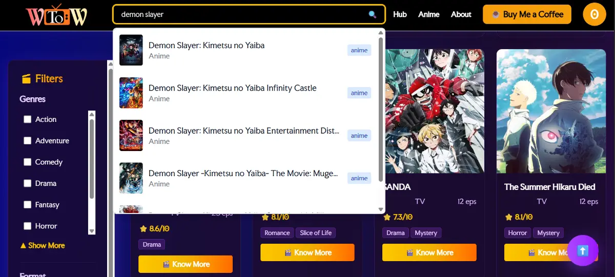 WhereToWatch - Screenshot 3