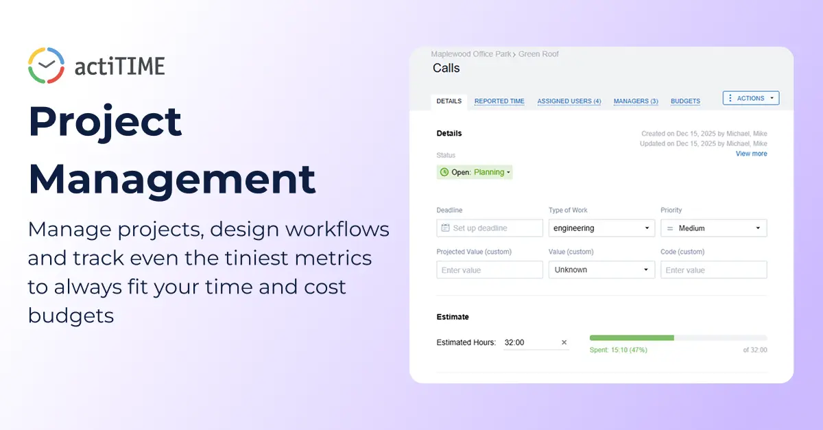 actiTIME - Screenshot 2