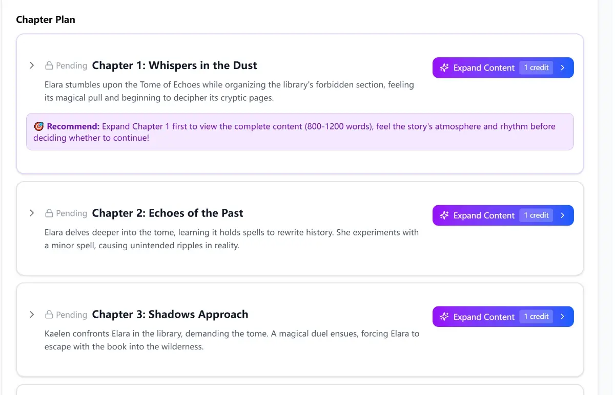 AI Story Writer - Screenshot 3