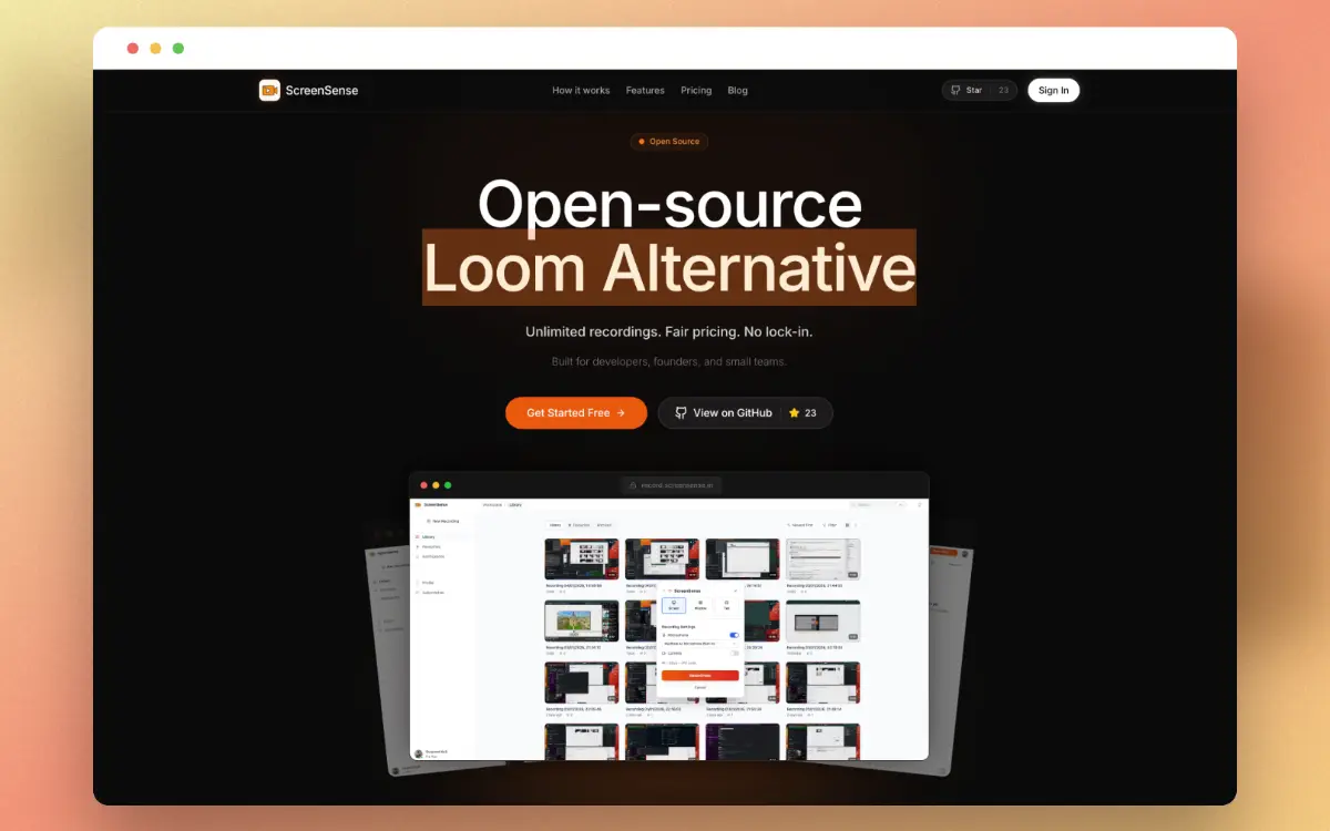 Screen Sense - Screenshot 1