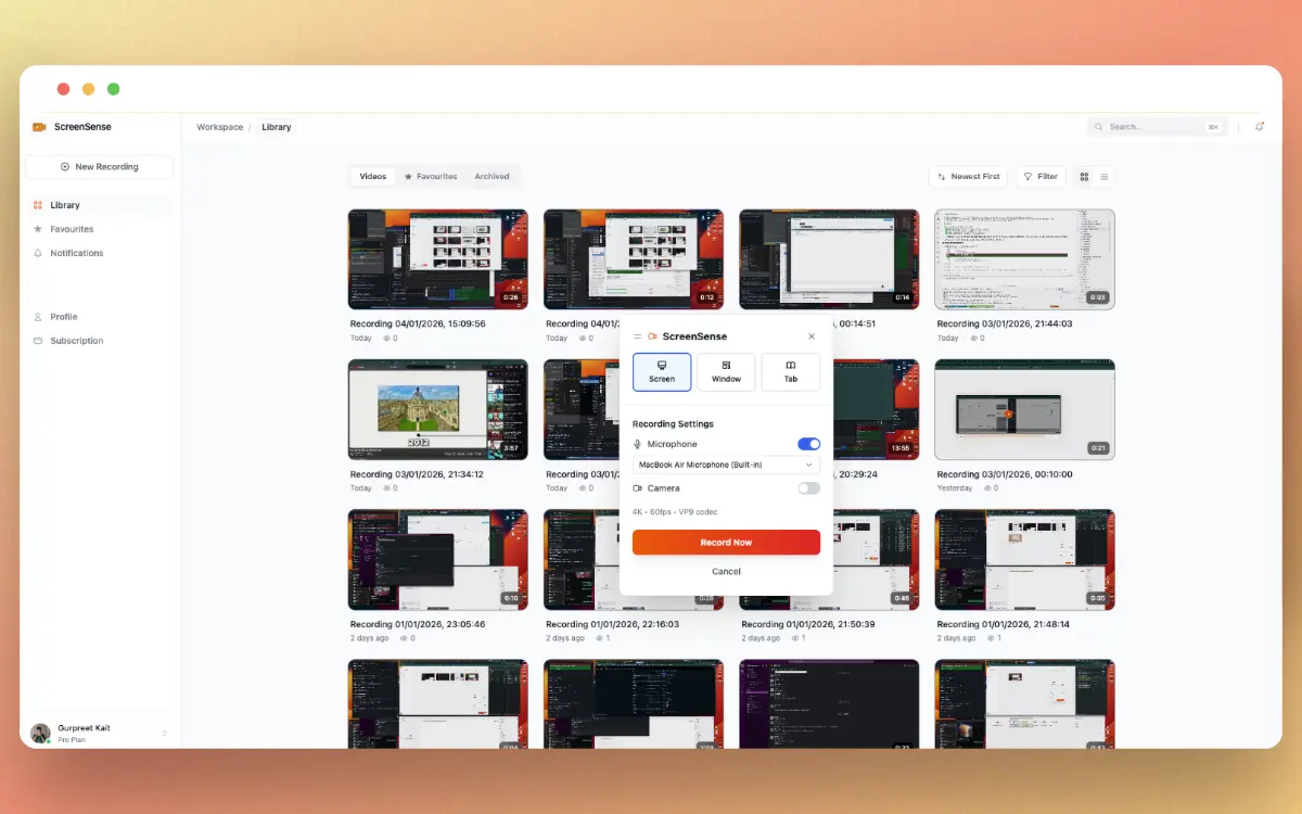Screen Sense - Screenshot 4