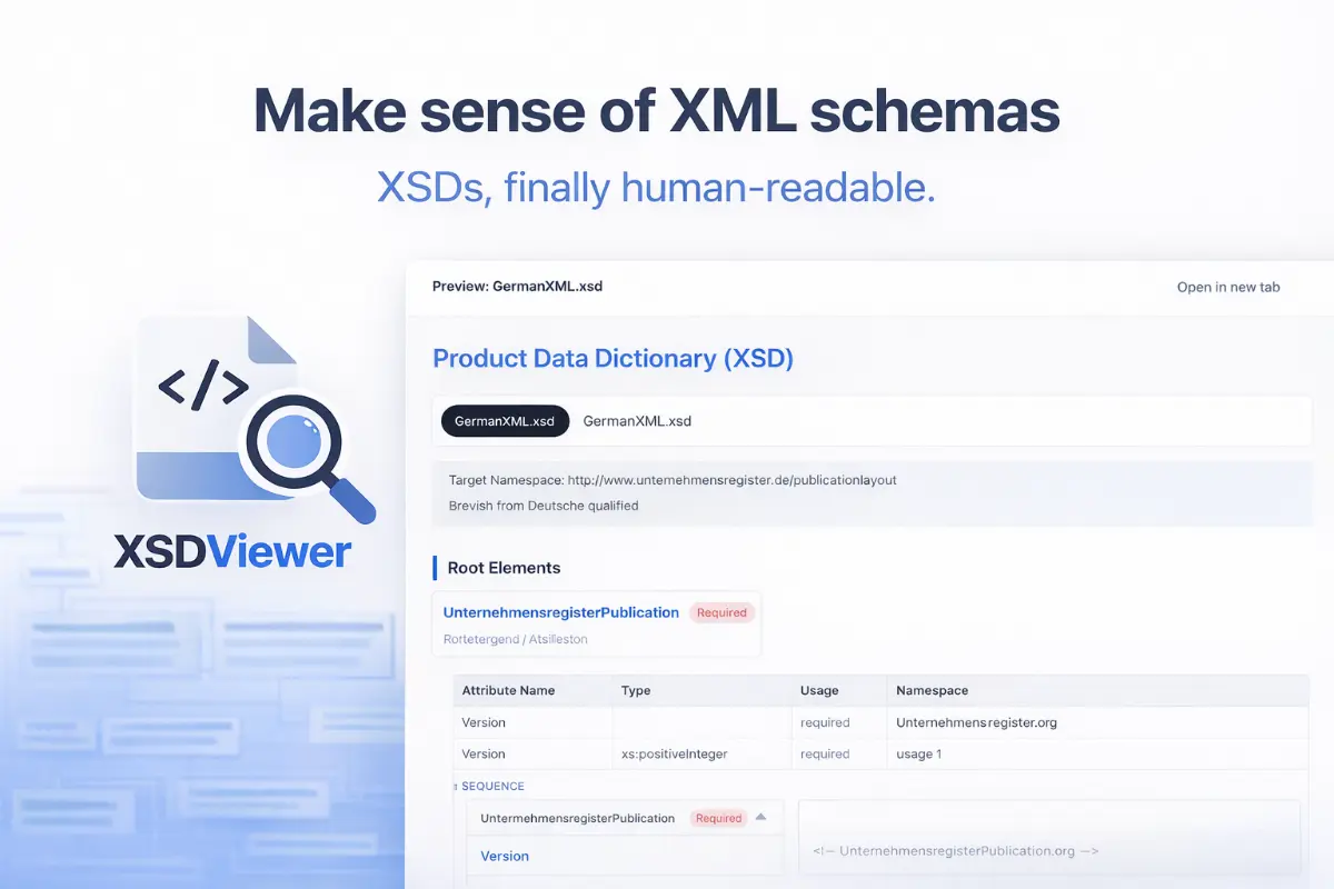 XSD Viewer - Screenshot 2
