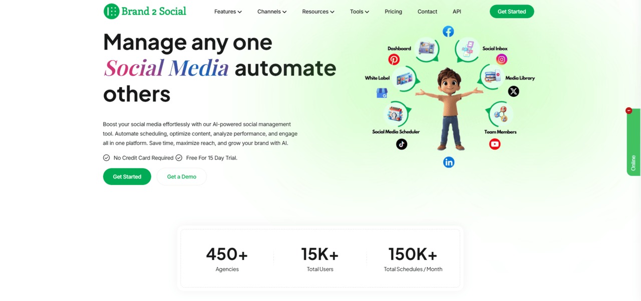 Brand2Social - Screenshot 1