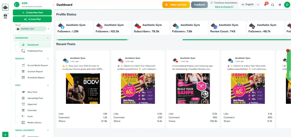 Brand2Social - Screenshot 2