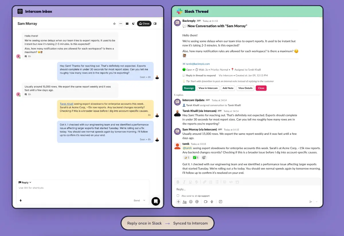 BackReply - Screenshot 1