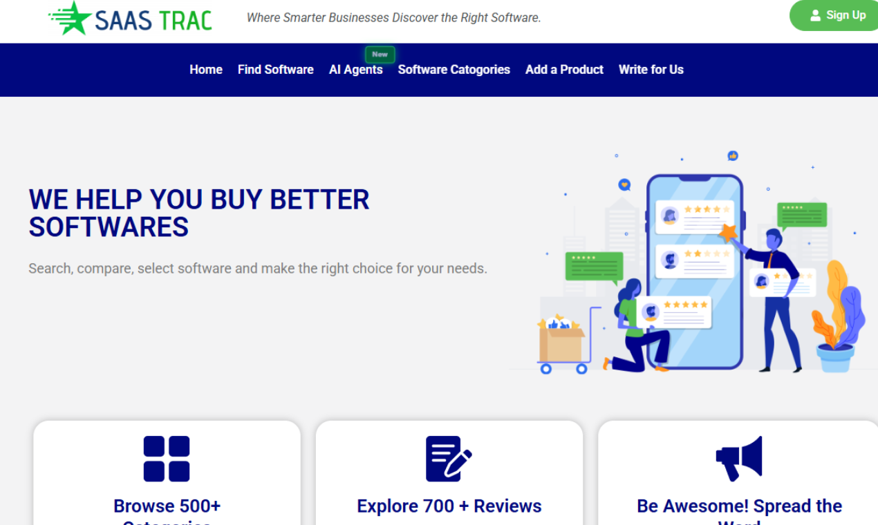 SaasTrac - Screenshot 1