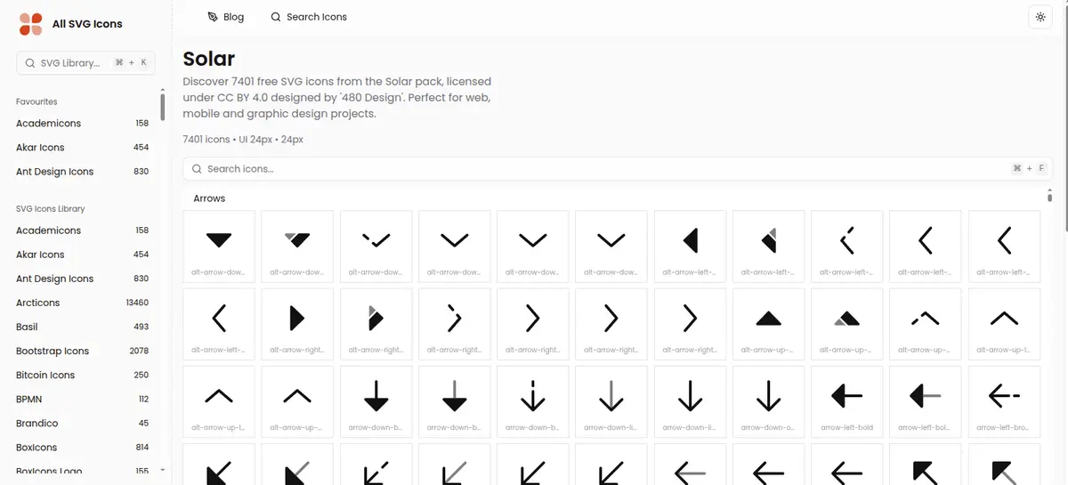 All SVG Icons - Screenshot 3