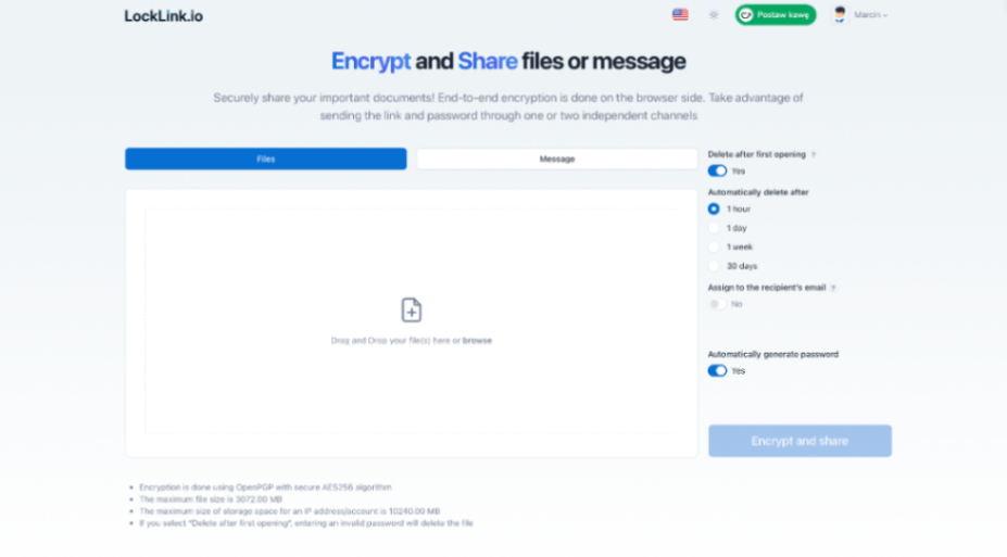 LockLink - Screenshot 1
