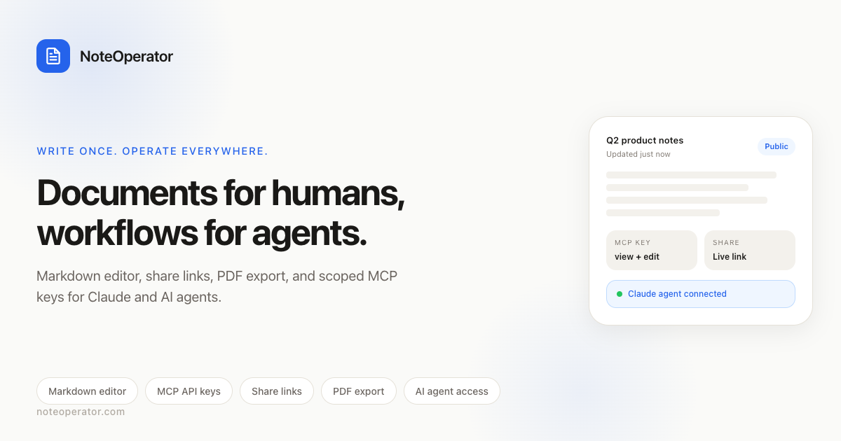 NoteOperator - Screenshot 1