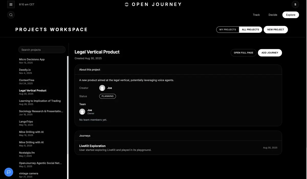 Open Journey - Screenshot 3