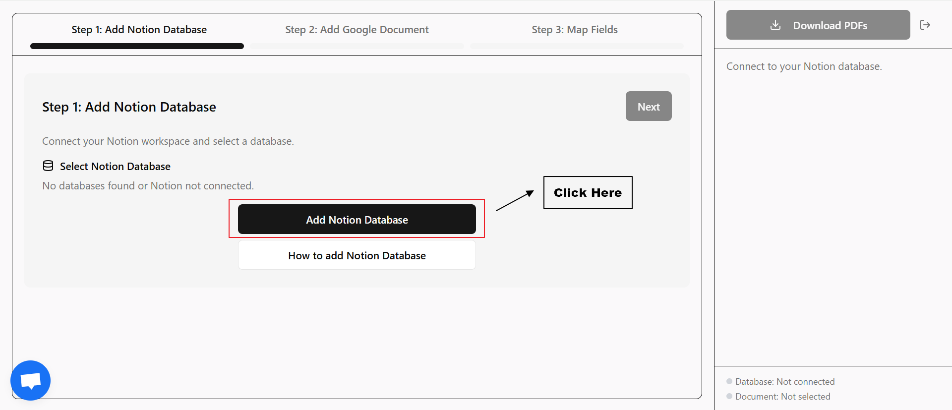 PDFOutput - Screenshot 1
