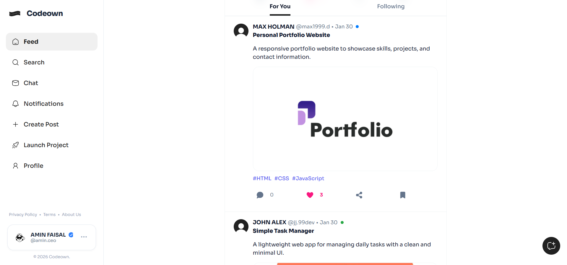 Codeown - Screenshot 3