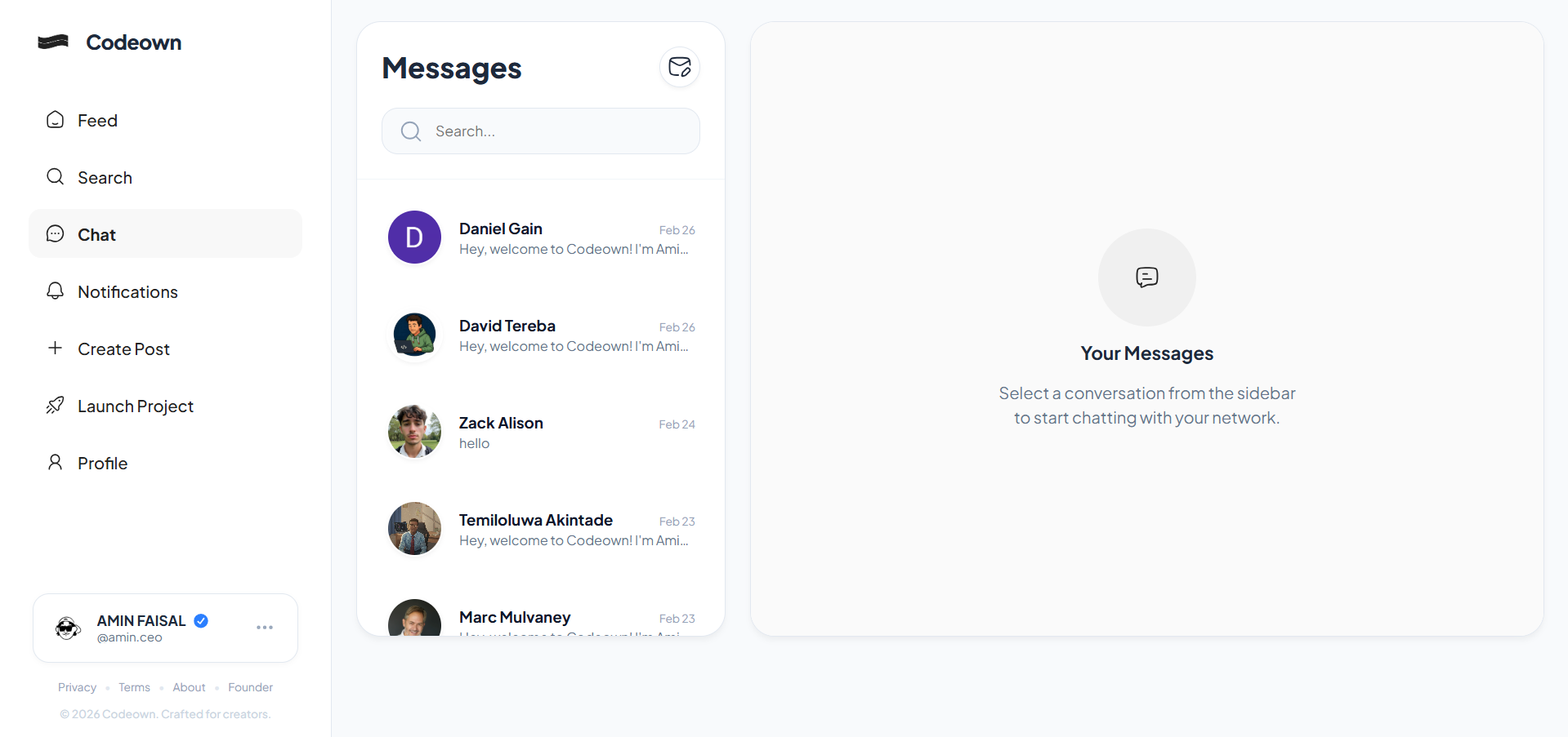 Codeown - Screenshot 1