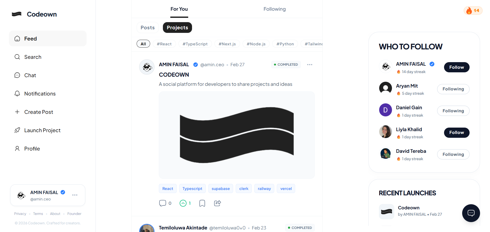 Codeown - Screenshot 2