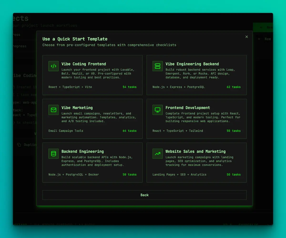 Launch Checklist Manager - Screenshot 3