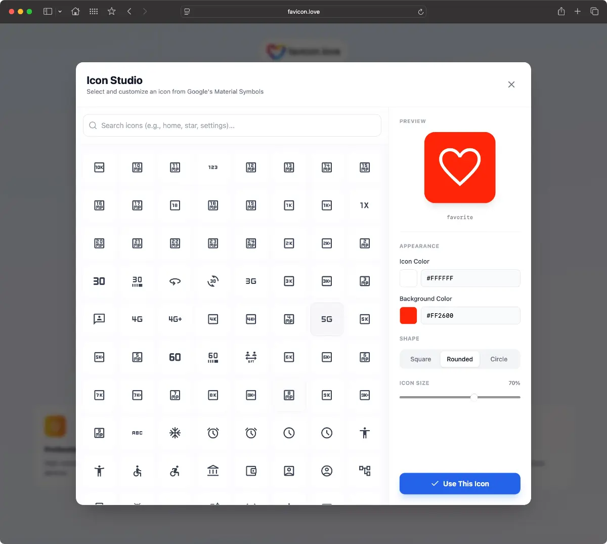 Favicon.Love - Screenshot 3