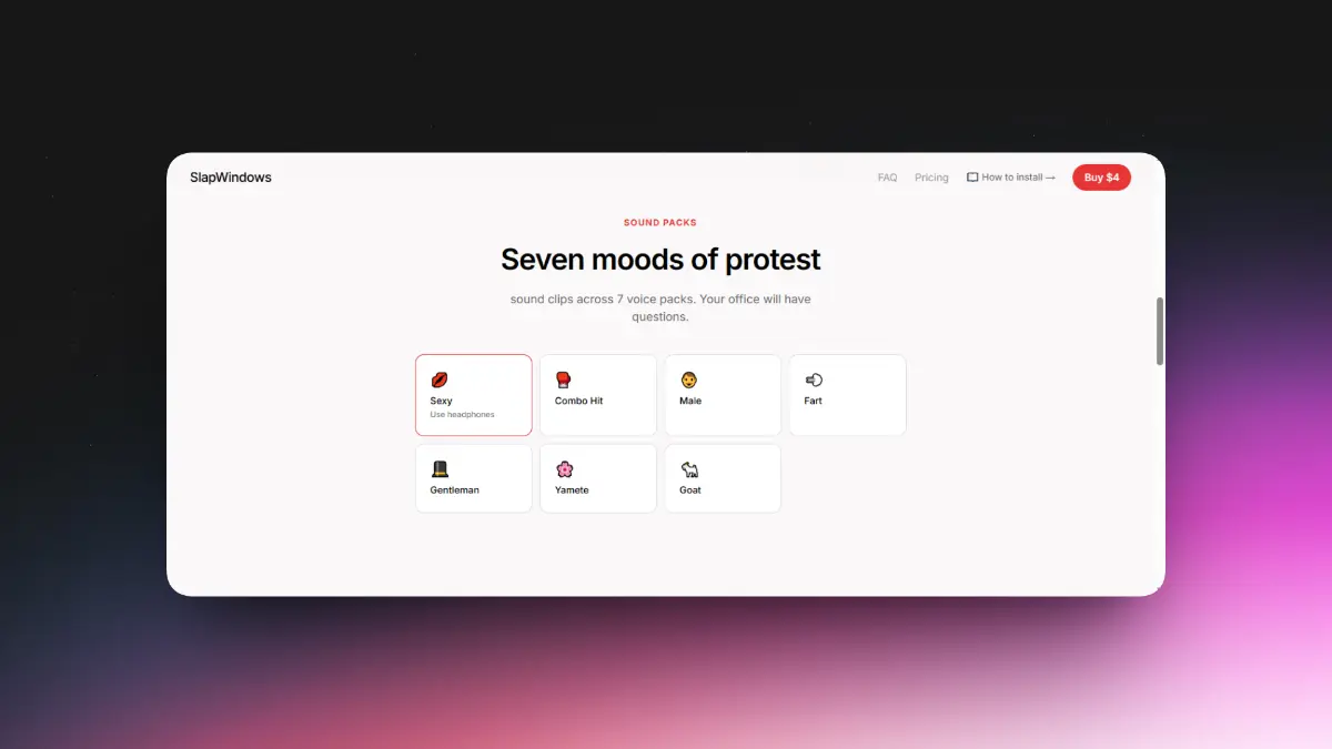 SlapWindows - Screenshot 2