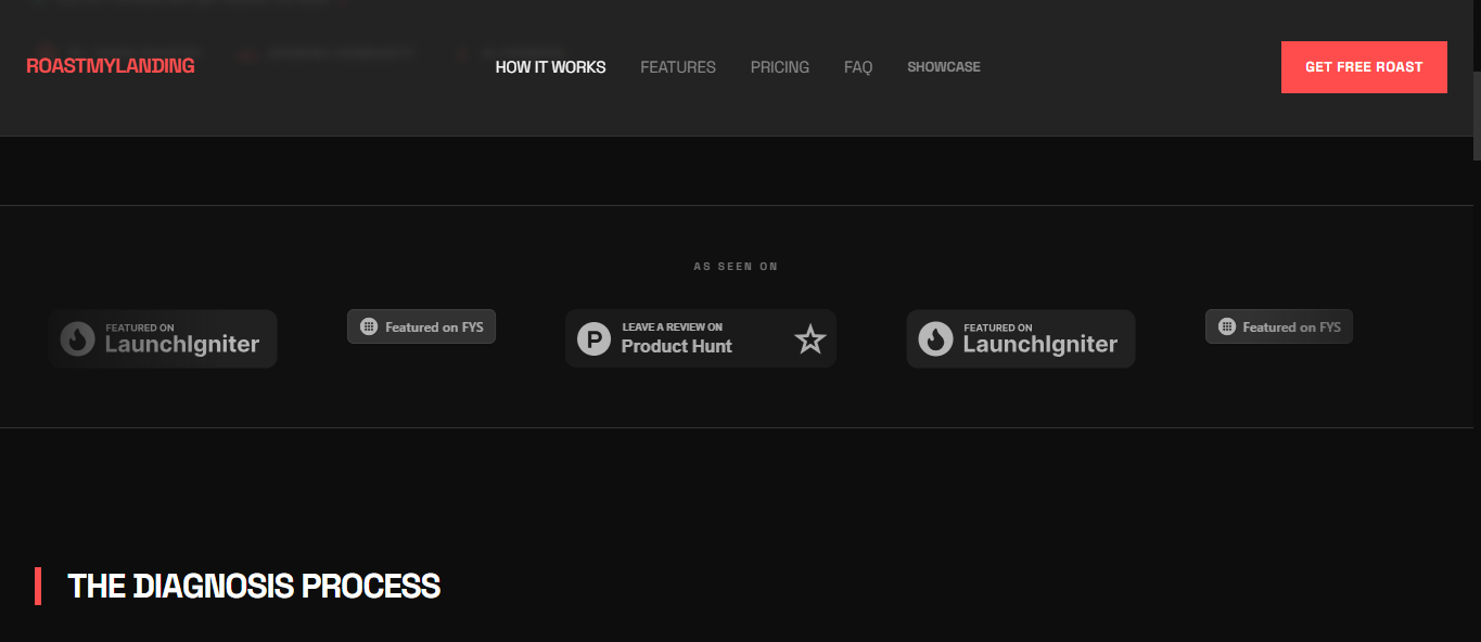 RoastMyLanding - Screenshot 2