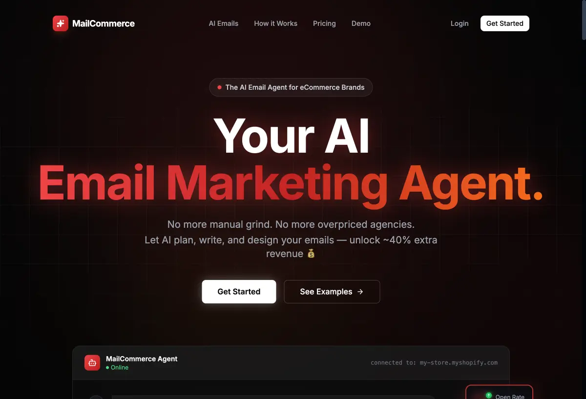 MailCommerce - Screenshot 1