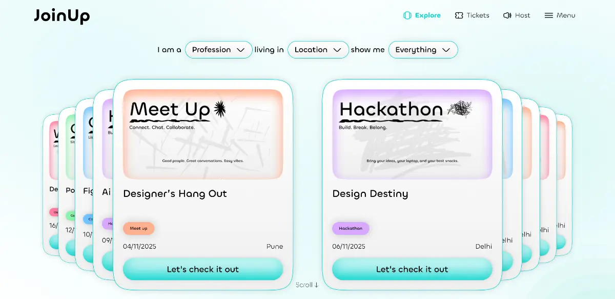 JoinUp - Screenshot 1